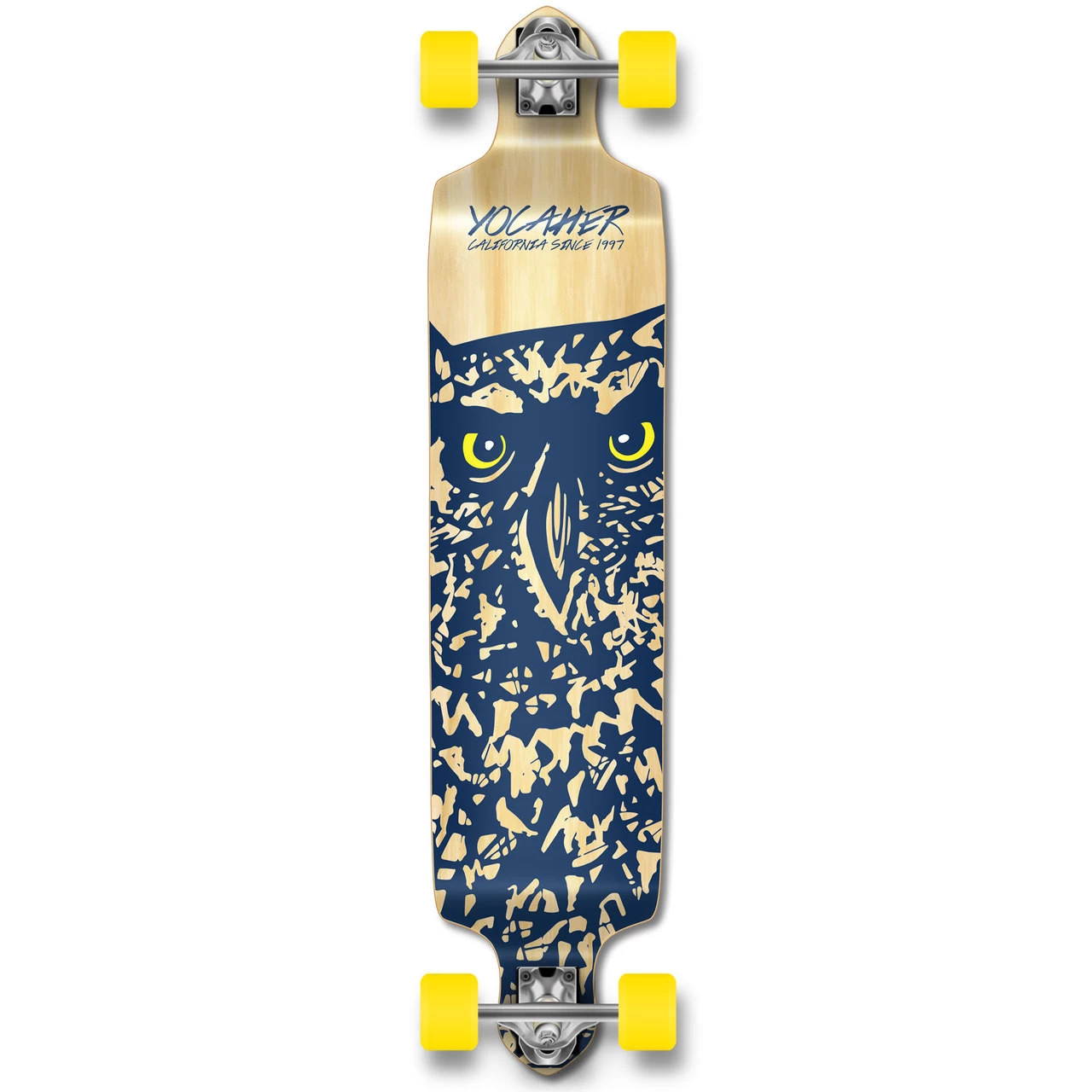 YOCAHER Drop Down Longboard Complete - Spirit Animal OWL 1 YOCAHER Drop Down Longboard Complete - Spirit Animal OWL