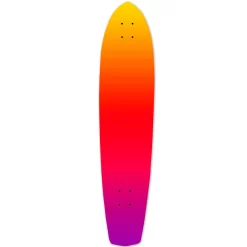 Slimkick Longboard Deck - Gradient Pink