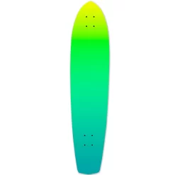 Slimkick Longboard Deck - Gradient Green