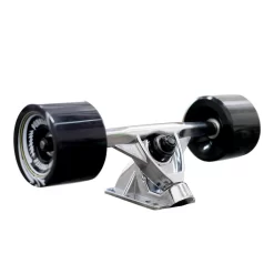YOCAHER Drop Down Black Digital Wave Longboard Complete -Professional Roller Skate Shop TRUCK BLACK WHEELS 73634.1521678671