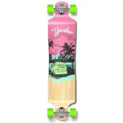 Lowrider Longboard Complete - VW Series - Pink N' Mint