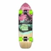 Old School Longboard Complete -VW Series - Pink N' Mint