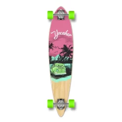 Pintail Longboard Complete - VW Series -Pink N' Mint
