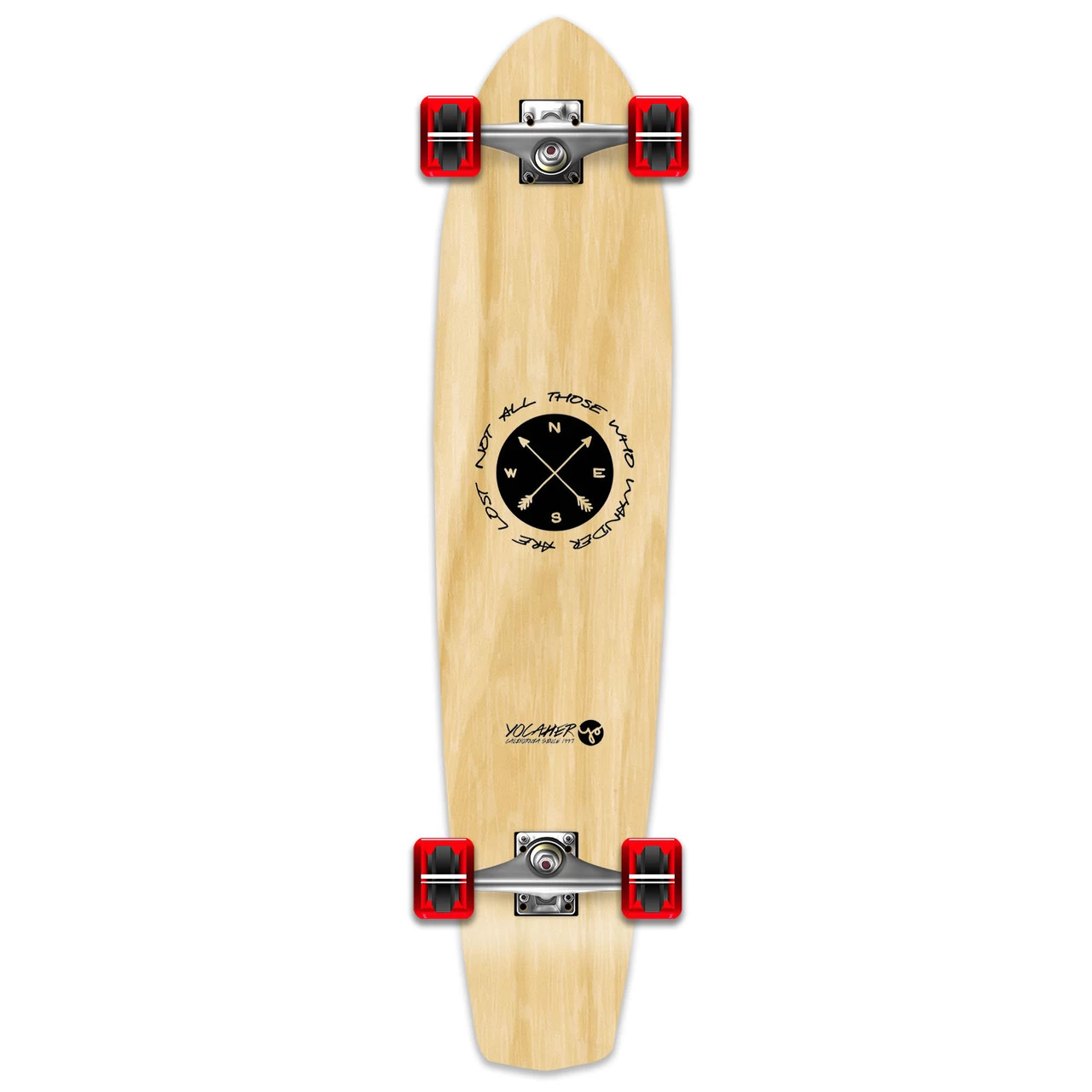 Slimkick Longboard Complete - Wander Natural 1 Slimkick Longboard Complete - Wander Natural