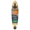 Kicktail Longboard Deck - Wave Scene