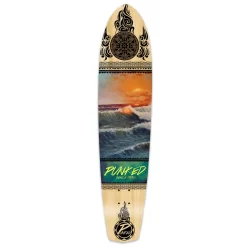 Slimkick Longboard Deck - Wave Scene