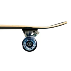 Kicktail Longboard Complete - Checker Blue -Professional Roller Skate Shop WHEEL KT BLUE GEL 02667.1525902650