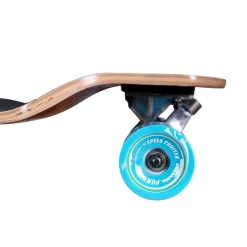 YOCAHER Drop Down Longboard Complete - Gradient Pink -Professional Roller Skate Shop Wheel DD BLUE 87549.1521660393