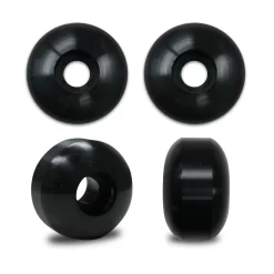Black BLANK Skateboard WHEELS 54mm (Set Of 4)