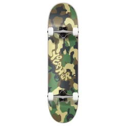 Yocaher Graphic Complete 7.75" Skateboard - Camo Series - Green