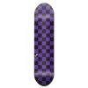 Yocaher Graphic Skateboard Deck - Checker Purple
