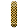 Yocaher Graphic Skateboard Deck - Checker Yellow