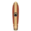 Slimkick Longboard Deck - Crest Burgundy