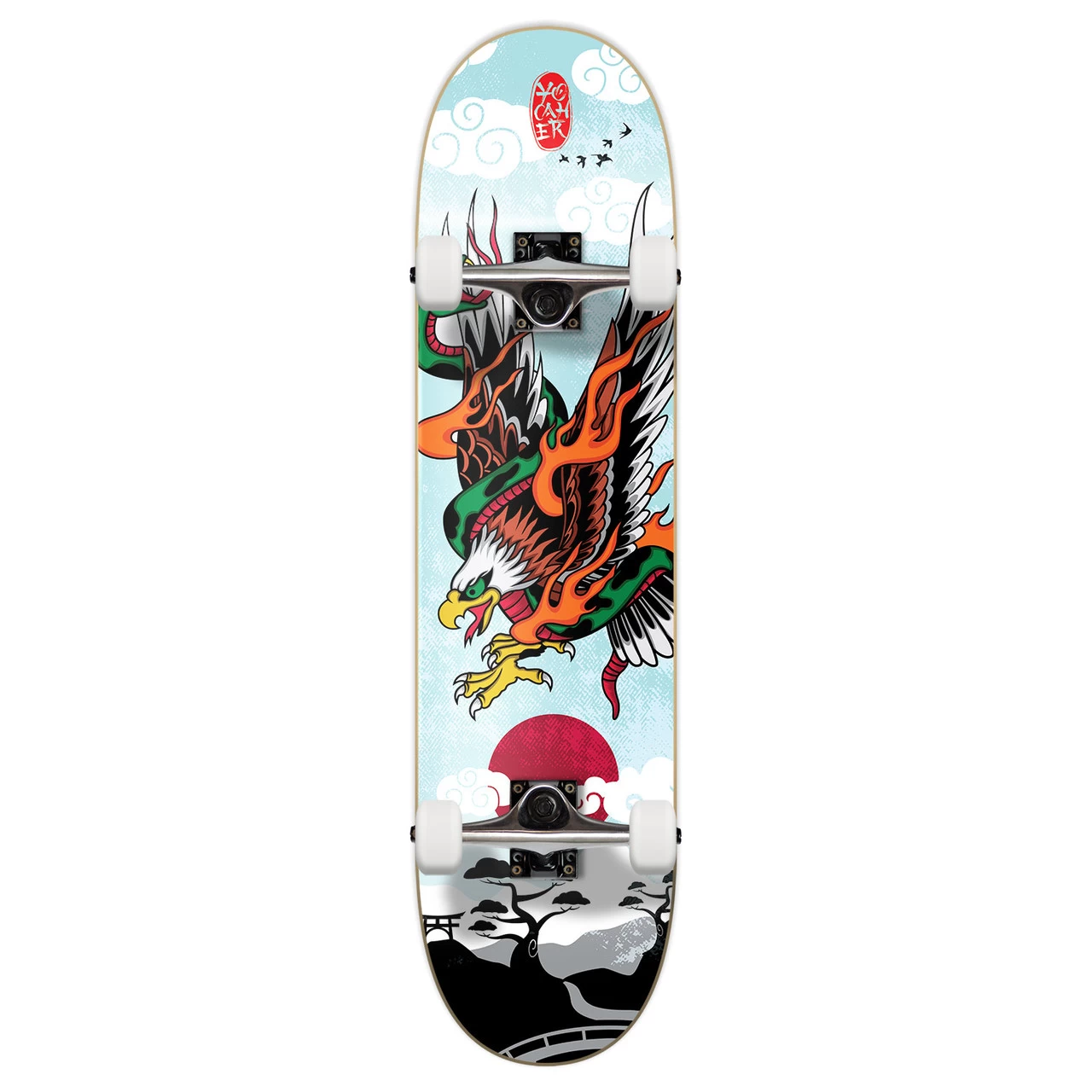 Yocaher Graphic Complete 7.75" Skateboard - Eagle Viper 1 Yocaher Graphic Complete 7.75" Skateboard - Eagle Viper