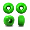 Green BLANK Skateboard WHEELS 52mm (Set Of 4)