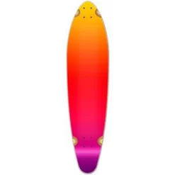 Kicktail Longboard Deck - Gradient Pink