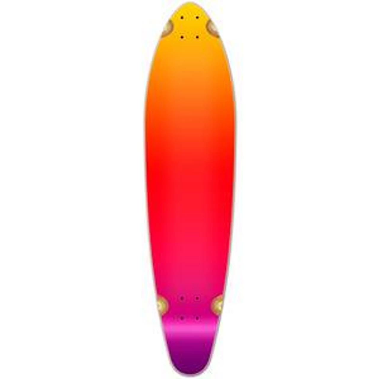 Kicktail Longboard Deck - Gradient Pink 1 Kicktail Longboard Deck - Gradient Pink