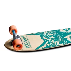 Kicktail Longboard Complete - Spirit Animal WOLF -Professional Roller Skate Shop longboard kicktail wolf sidetop 26532.1553557132