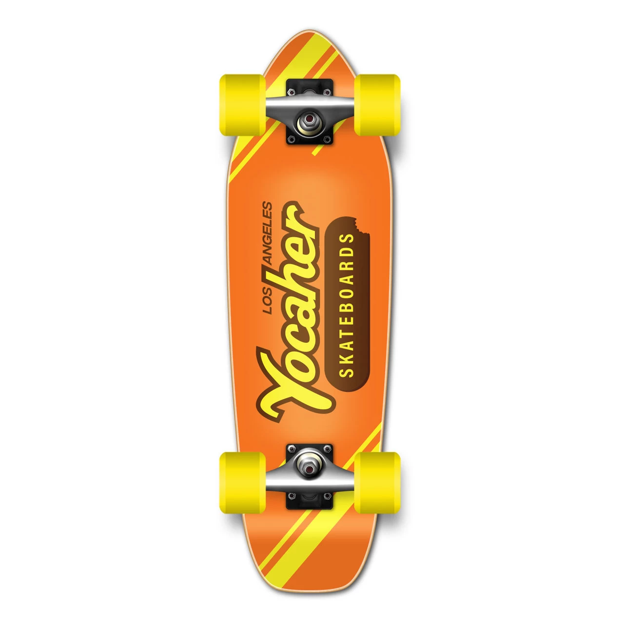 Yocaher Complete Mini Cruiser Skateboard Longboard - CANDY Series - PB & C 1 Yocaher Complete Mini Cruiser Skateboard Longboard - CANDY Series - PB & C