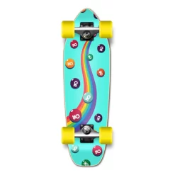 Yocaher Complete Mini Cruiser Skateboard Longboard - CANDY Series - Sweet