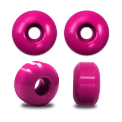 Pink BLANK Skateboard WHEELS 52mm (Set Of 4)
