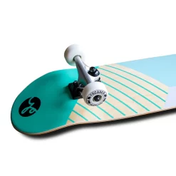 Yocaher Graphic Complete 7.75" Skateboard - Geometric Series - Green -Professional Roller Skate Shop skateboard geometric green topside 10839.1553288070