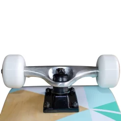 Yocaher Graphic Complete 7.75" Skateboard - Geometric Series - Green -Professional Roller Skate Shop skateboard geometric green truck 50312.1553288072
