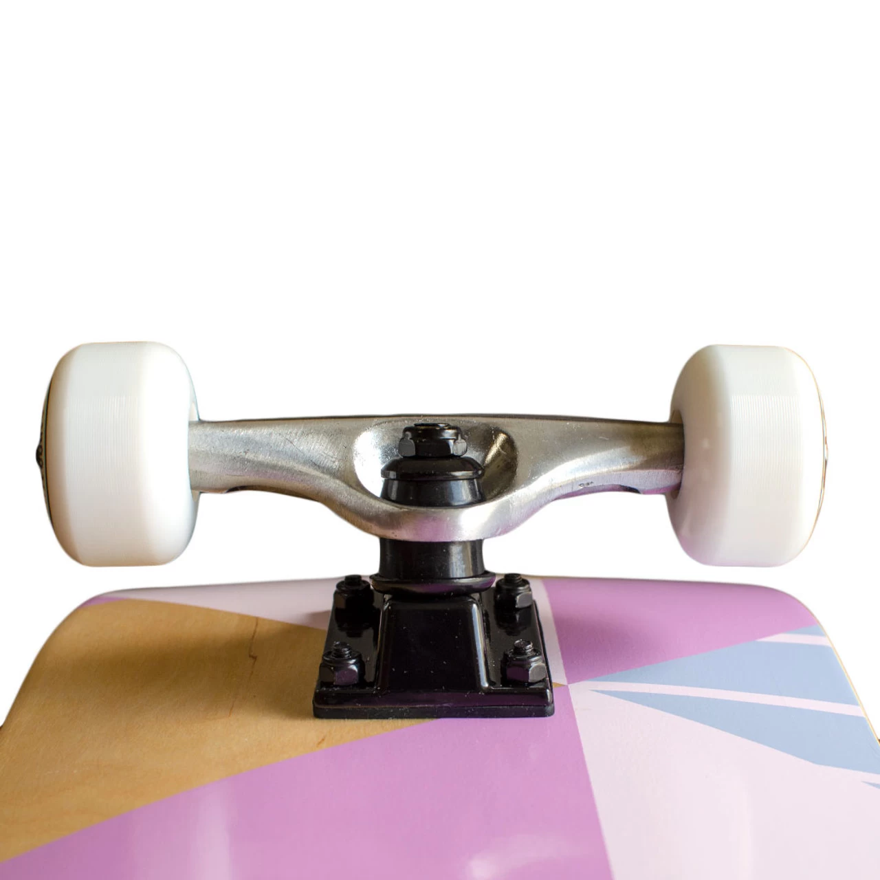 Yocaher Graphic Complete 7.75" Skateboard - Geometric Series - Purple 3 Yocaher Graphic Complete 7.75" Skateboard - Geometric Series - Purple - Image 3