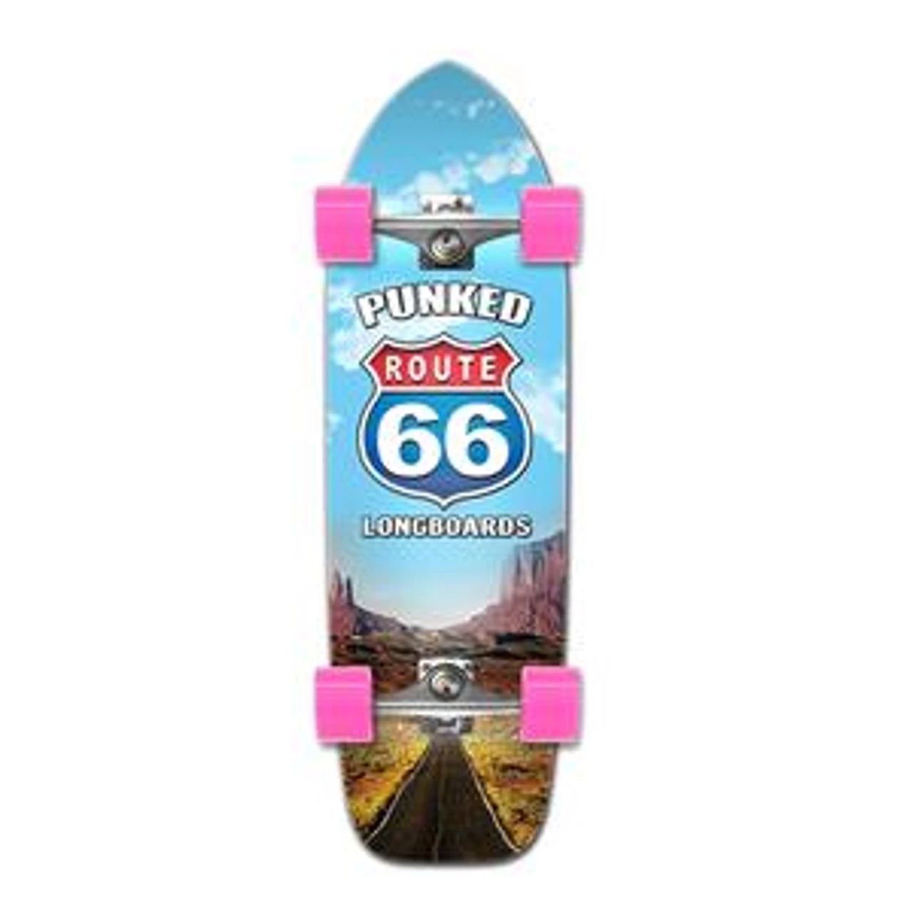 Old School Longboard Complete -Route 66 Series - The Run 1 Old School Longboard Complete -Route 66 Series - The Run